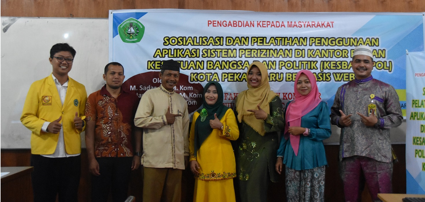 Permudah Proses Perizinan Kesbangpol, Fasilkom Unilak Bangun Sistem Perizinan Online