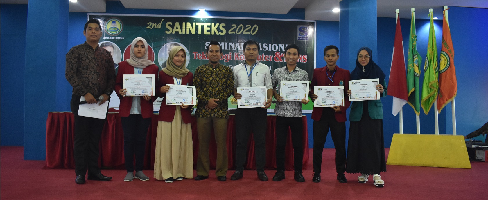 Artikel dan Pemakalah Terbaik pada Seminar Nasional Teknologi Komputer & Sains 2020